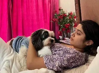 Janhvi Kapoor Dog